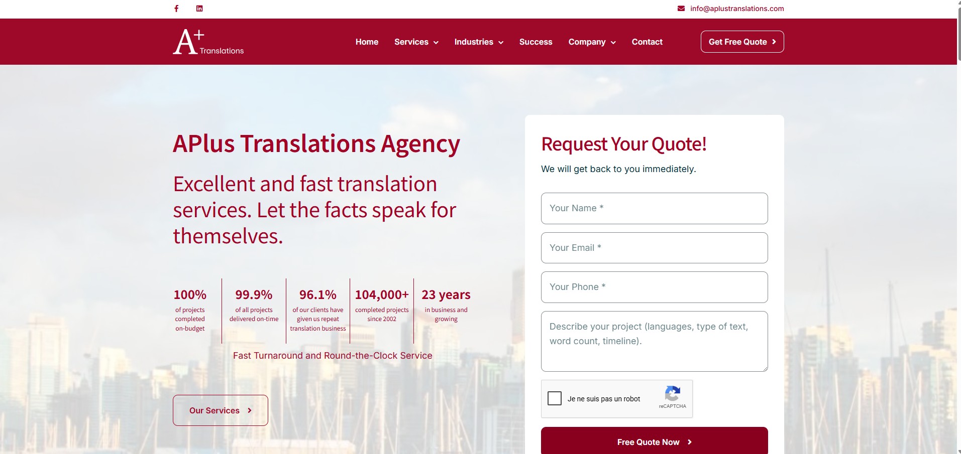 Site APlus Translations